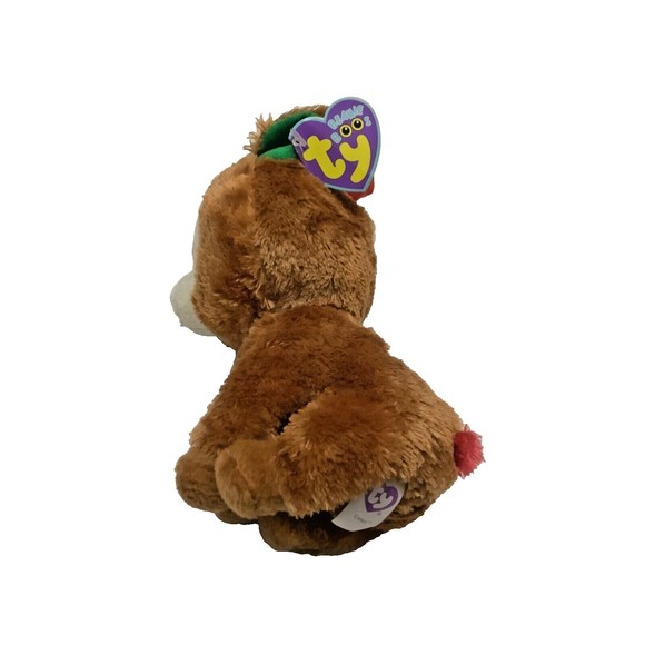 Ty Beanie Boos Comet Rudolph Reindeer Plush Stuffed Animal Stocking Stuffer GIFT - Picture 4 of 4